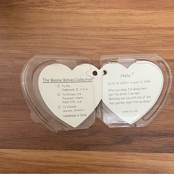 Vintage 1998 Ty Beanie Baby Halo ™ Plush Beanie Baby - Picture 9 of 12